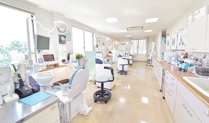 多田歯科医院 診療室内を含む写真