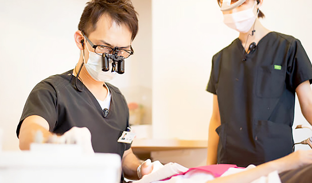 河端歯科Nori-Dental office 診察
